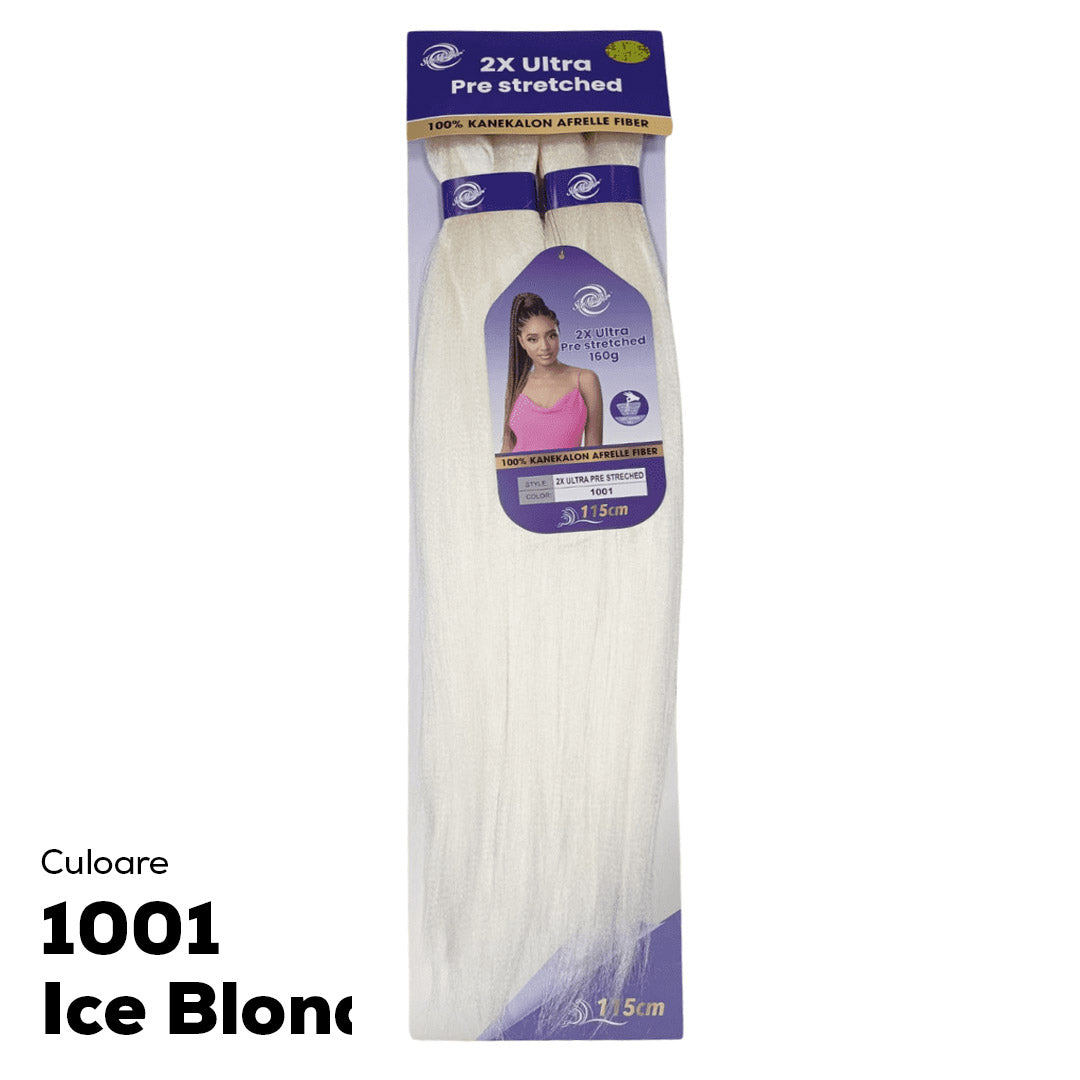 Ultra Braid Pre Stretched, 1001 Ice Blonde, 115cm, 160g